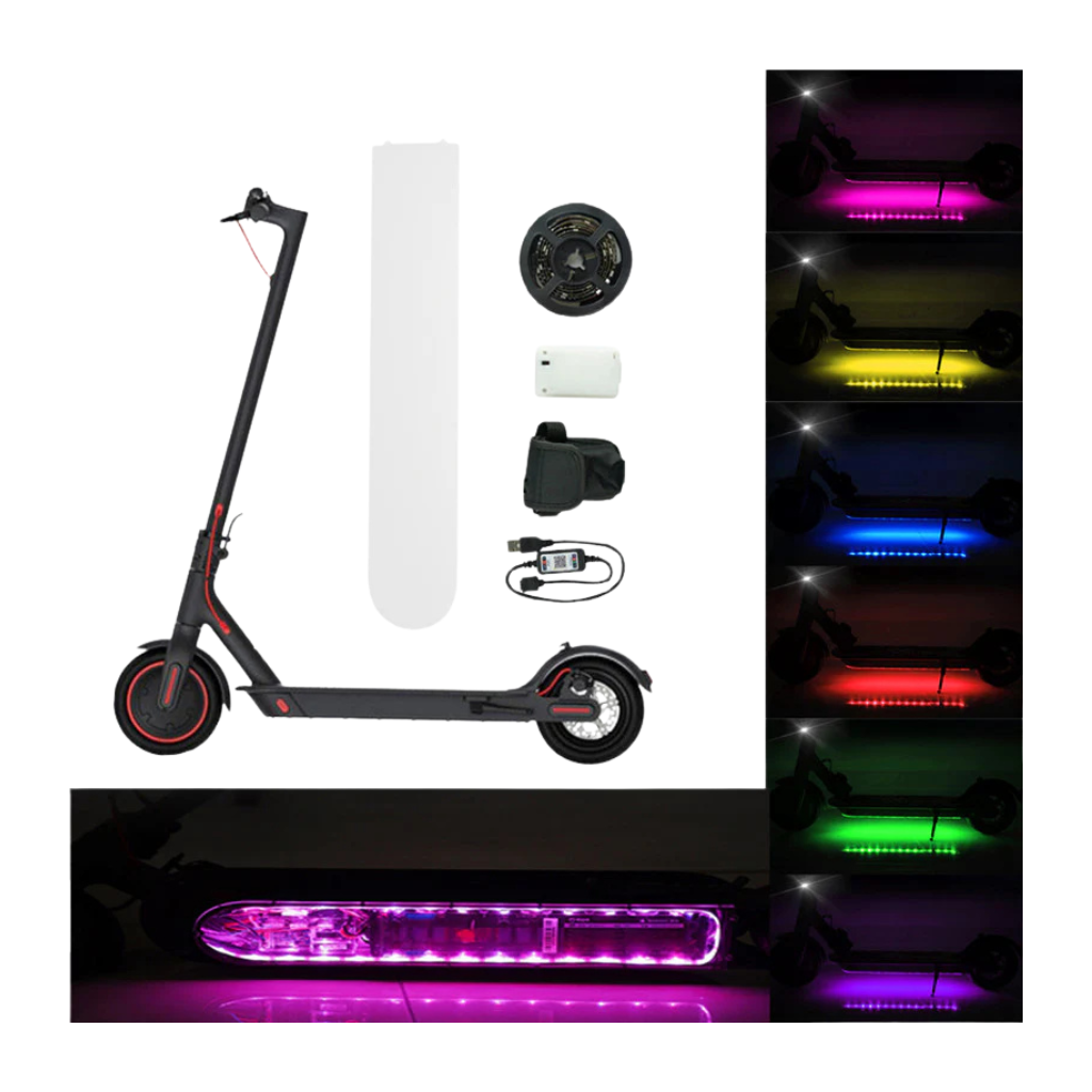Electric Scooter LED Strip Light Bar Flashlight, Long Light, Night Safety For Xiaomi M365 Pro, Ninebot Max G30 2024 From Ddmydec, $32.02