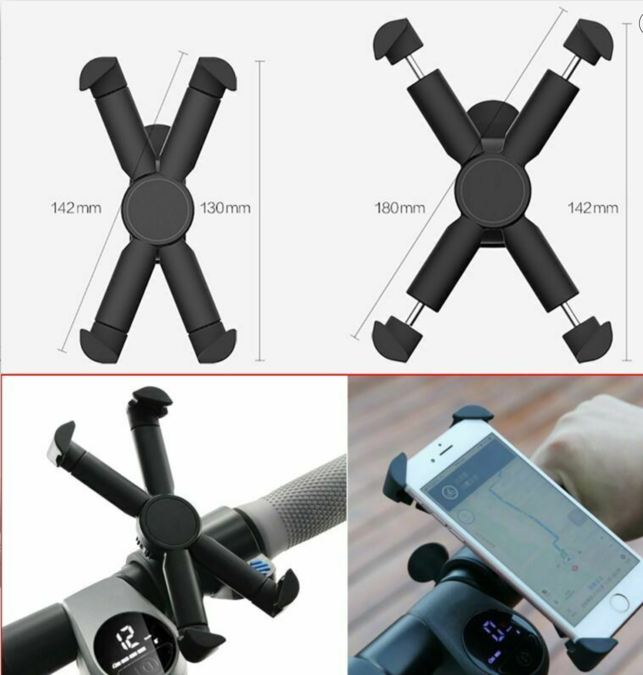 Scooter phone holder deals